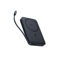 Bezdrátová powerbanka Baseus PicoGo Qi2 10000mAh, 27W, s kabelem USB-C černá