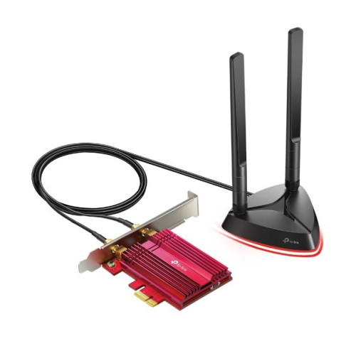 Síťová karta TP-Link Archer TXE75E AXE 5400, WiFi 6E, Bluetooth 5.2, 574Mbps 2,4GHz/ 2402Mbps 5GHz/ 2402 6GHz, PCI-e