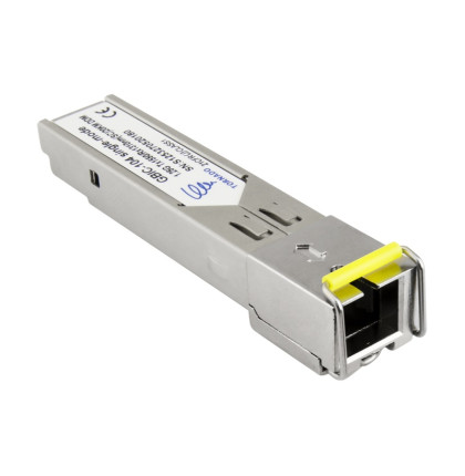 GBIC-104 SFP modul – SC single-mode 1.25Gbps, vlnová délka Tx 1550nm / Rx 1310nm,…