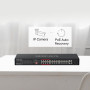 Switch TP-Link Mercusys MS126CP 24x LAN PoE+, 2x GLAN, 2x SFP kombo, 295W