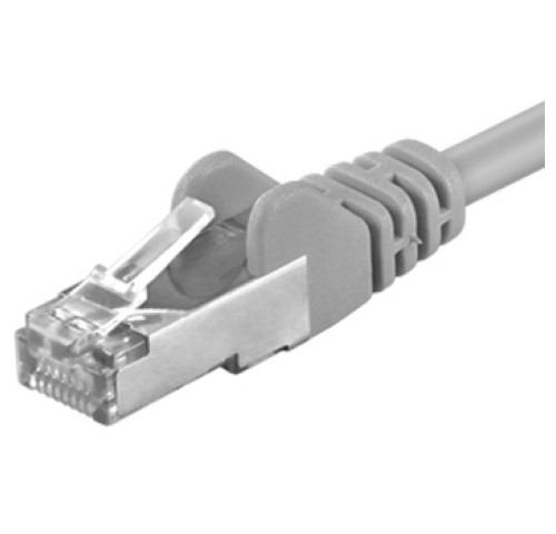 Premiumcord Patch kabel CAT6a S-FTP, RJ45-RJ45, AWG 26/7 15m šedá Premiumcord Patch kabel CAT6a S-FTP, RJ45-RJ45, AWG 26/7 15m šedá