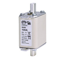 ETI nožová pojistka DC M00 gBat 100A 80V DC