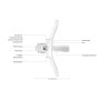 WiFi router TP-Link Beam Bridge 5 UR KIT venkovní PtoP, 1x GLAN, 5 GHz, Omáda SDN
