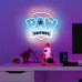 Dekorativní LED neon Tlapková patrola - Logo