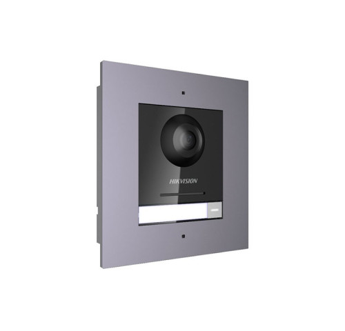DS-KD8003-IME1(B)/Flush Video Intercom 2. generace, komunikace po LAN, hlavní modul kamery 2Mpx…