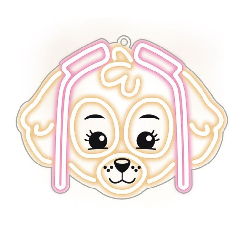 Dekorativní LED neon Tlapková patrola - Skye