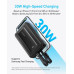 Powerbanka Anker 20000mAh, 30W s kabelem USB-C + Lightning černá