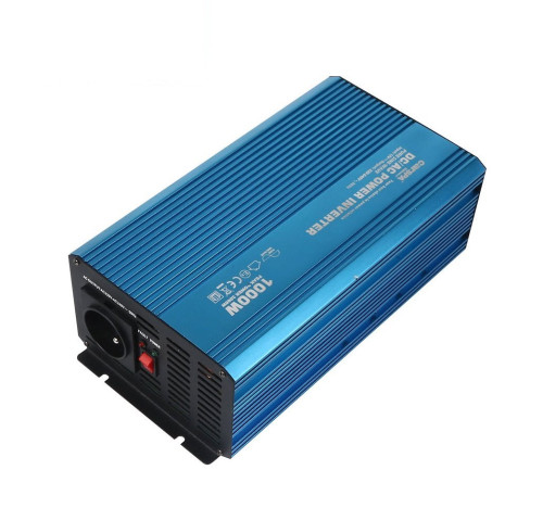 Měnič napětí Carspa P1000UR-12 - Z VÝSTAVY, 12V/230V1000W čistá sinusovka