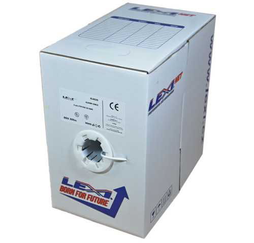 LEXI-Net instalační kabeI Cat 5e FTP PVC licna (Fca) 305m box šedý LEXI-Net instalační kabeI Cat 5e FTP PVC licna (Fca) 305m box šedý