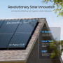 Solární panel Renogy 120W mono, úprava ShadowFlux, černý rám Solární panel Renogy 120W mono, úprava ShadowFlux, černý rám