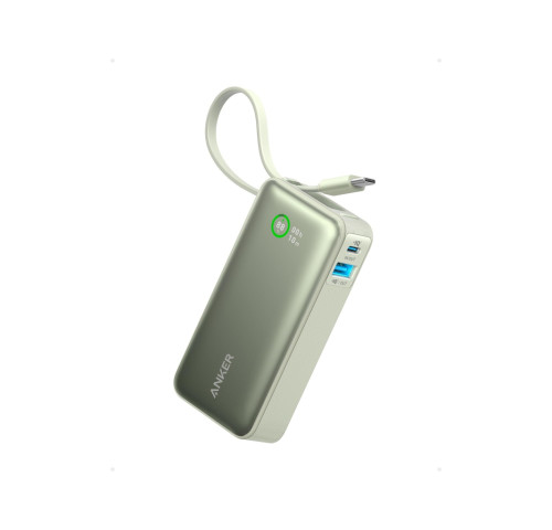 Powerbanka Anker 545 10000mAh, 30W s kabelem USB-C zelená Powerbanka Anker 545 10000mAh, 30W s kabelem USB-C zelená