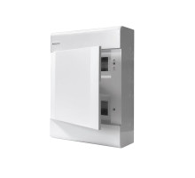 Rozvaděč SRn-24/B (N+PE) IP40 plastový 2x12 nástěnný / bílé dveře Rozvaděč SRn-24/B (N+PE) IP40 plastový 2x12 nástěnný / bílé dveře
