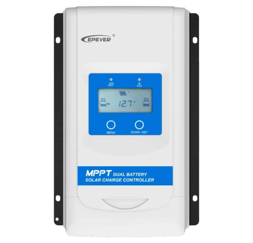 Epever DR1206-DDS solární MPPT regulátor, 12/24V, 10A, vstup 60V DuoRacer Epever DR1206-DDS solární MPPT regulátor, 12/24V, 10A, vstup 60V DuoRacer