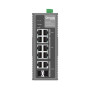 Switch TP-Link IES210GPP průmyslový, 2x SFP combo, 8x GLan s Poe+, 240W, DIN, Omáda SDN