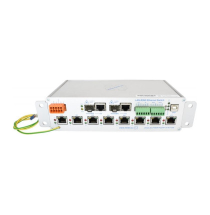 1-885-220 2G-2C.0.8.F-BOX-PoE-PP, Průmyslový switch pro kruhovou topologii s 2x…