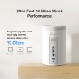 WiFi router TP-Link Deco BE68(3-pack) BE14000, WiFi 7, 1x 10GLAN, 1x 2.5GLAN,1x GALN, USB, 2,4/5/6GHz