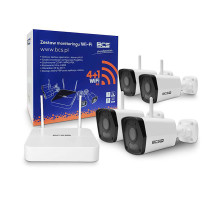 BCS-B-KITW(2.0) Sada 1x rekordéru + 4x Wi-Fi kamery