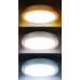Solight LED mini panel koupelnový 2v1, 3CCT, podhledový/přisazený, 18W, 1530lm, IP54, bílá, kulatý