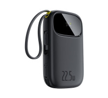 Powerbanka Baseus EnerFill FC31 Qpow 3 20000mAh, 22,5W, s kabelem USB-C a Lightning černá