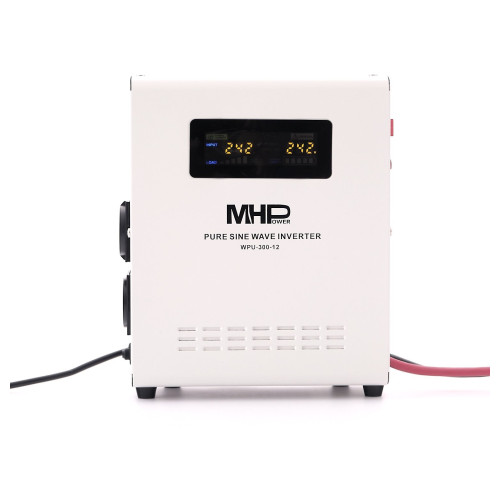 Záložní zdroj MHPower WPU-300-12 - NOVÉ, POŠKOZENÝ OBAL, UPS, 300W, čistý sinus, 12V