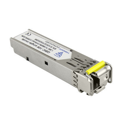 GBIC-106 SFP modul – LC single-mode 1.25Gbps, vlnová délka Tx 1550nm / Rx 1310nm,…