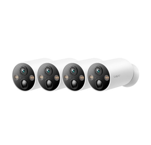 Kamerový set TP-Link Tapo C425(4-pack) 4MPx, venkovní, IP, WiFi, přísvit, baterie Kamerový set TP-Link Tapo C425(4-pack) 4MPx, venkovní, IP, WiFi, přísvit, baterie