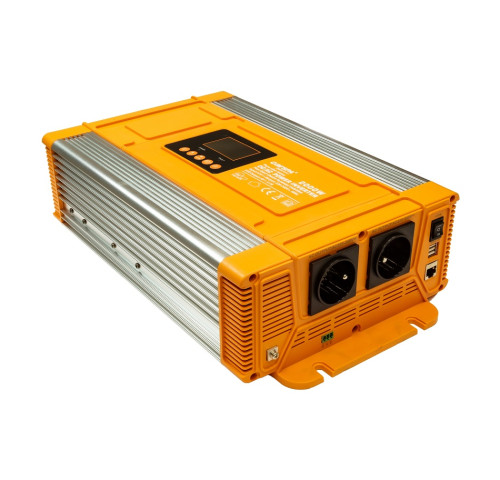 Měnič napětí Carspa PX2000-12, 12V/230V+USB 2000W čistá sinusovka Měnič napětí Carspa PX2000-12, 12V/230V+USB 2000W čistá sinusovka