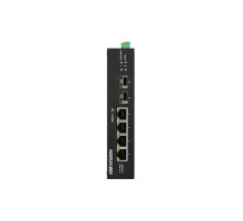 DS-3T0506HP-E/HS 4x POE | 4x 100 Mb | 2x Gb SFP | výkon 60 W | průmyslový | bez managementu…