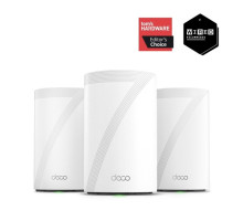 WiFi router TP-Link Deco BE68(3-pack) BE14000, WiFi 7, 1x 10GLAN, 1x 2.5GLAN,1x GALN, USB, 2,4/5/6GHz