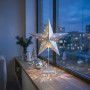 Solight LED vánoční hvězda stolní, 10x LED, 3x AA, stříbrná Solight LED vánoční hvězda stolní, 10x LED, 3x AA, stříbrná