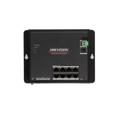 DS-3T1510P-SI-FLT 10 portový plochý průmyslový switch - 8x PoE 30W 1Gbps + 2x uplink SFP… DS-3T1510P-SI-FLT 10 portový plochý průmyslový switch - 8x PoE 30W 1Gbps + 2x uplink SFP…
