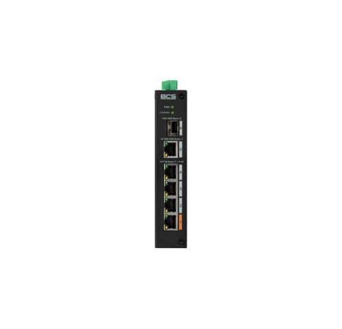 BCS-L-SP0401G-1SFP(2) 5portový PoE switch – 4× RJ-45 100Mbps + 1× uplink RJ-45 1Gbps + 1× SFP… BCS-L-SP0401G-1SFP(2) 5portový PoE switch – 4× RJ-45 100Mbps + 1× uplink RJ-45 1Gbps + 1× SFP…