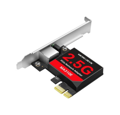Síťová karta TP-Link Mercusys MA310E 100/1000/2,5G PCIe, Full/Low bracket
