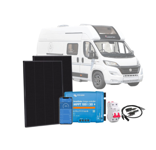 Solární set Victron Energy 2x 180Wp pro karavan
