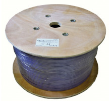LEXI-Net instalační kabel Cat 6 FTP LSOH (Dca) 500m cívka fialový