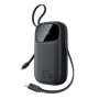 Powerbanka Baseus EnerFill FC31 Qpow 3 20000mAh, 22,5W, s kabelem USB-C a Lightning černá