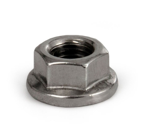 Matice přírubová M10, DIN 6923, nerez