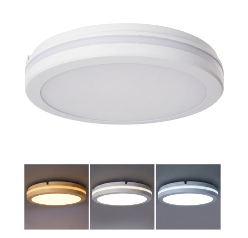 Solight LED osvětlení Gari, 26W, 2340lm, 3CCT, IP65, 30cm, bílá Solight LED osvětlení Gari, 26W, 2340lm, 3CCT, IP65, 30cm, bílá