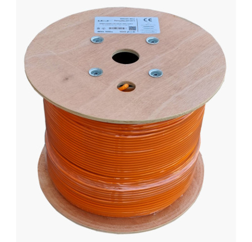 LEXI-Net instalační kabel Cat 6 UTP LSZH (B2ca) 500m cívka oranžový