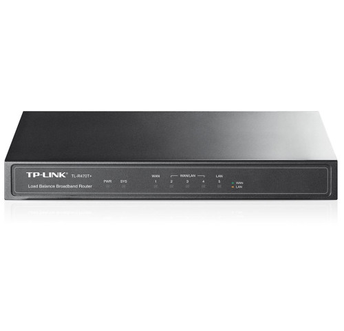 Router TP-Link TL-R470T+ 5-port Multi-Wan, 4xWAN Router TP-Link TL-R470T+ 5-port Multi-Wan, 4xWAN