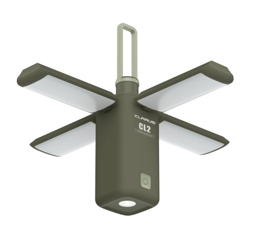 Klarus CL2 Green Skládací kempingová svítilna Klarus CL2 Green Skládací kempingová svítilna