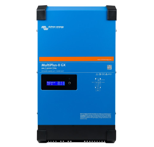 Měnič / nabíječka Victron Energy MultiPlus-II GX 24V 3000VA 70A - 32A
