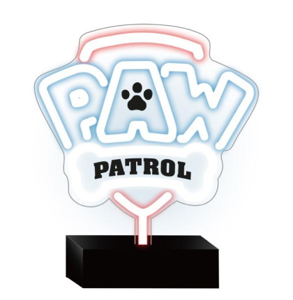Dekorativní LED neon na stojanu Tlapková patrola - Logo