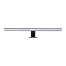 Solight LED koupelnové osvětlení nad zrcadlo 3v1, 12W, 780lm, 4000K, IP44, 60cm, černá