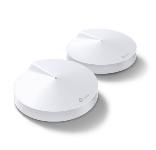 WiFi router TP-Link Deco M5 (2-Pack) 2x GLAN, 1x USB/ 400Mbps 2,4GHz/ 867Mbps 5GHz
