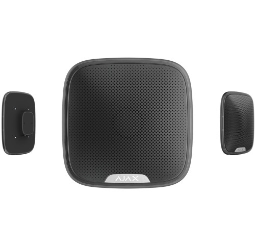 StreetSiren, bezdrátová vnější siréna, černá StreetSiren, bezdrátová vnější siréna, černá