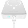 Bezdrátová powerbanka Baseus Magnetic Mini Air 10000mAh, 20W bílá