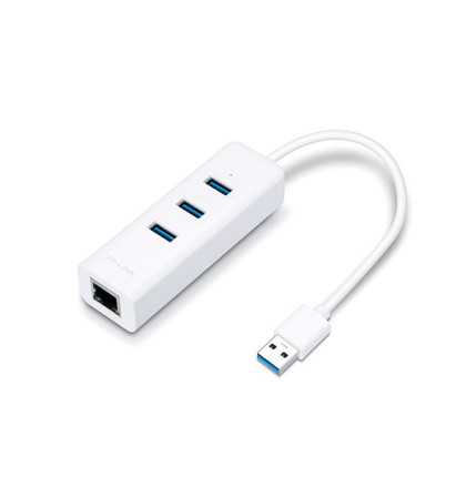 Adaptér TP-Link UE330 USB 3.0 na Gigabit Ethernet  + USB Hub