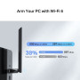 USB klient TP-Link Mercusys MA60XHB Wireless USB adapter AX900, 2,4/5 GHz, Bluetooth, anténa