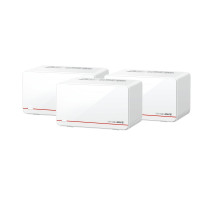 WiFi router TP-Link Mercusys Halo H37BE(3-pack) WiFi 7, BE6500, 2x 2.5GLAN, 1x GLAN, 2,4/5 GHz